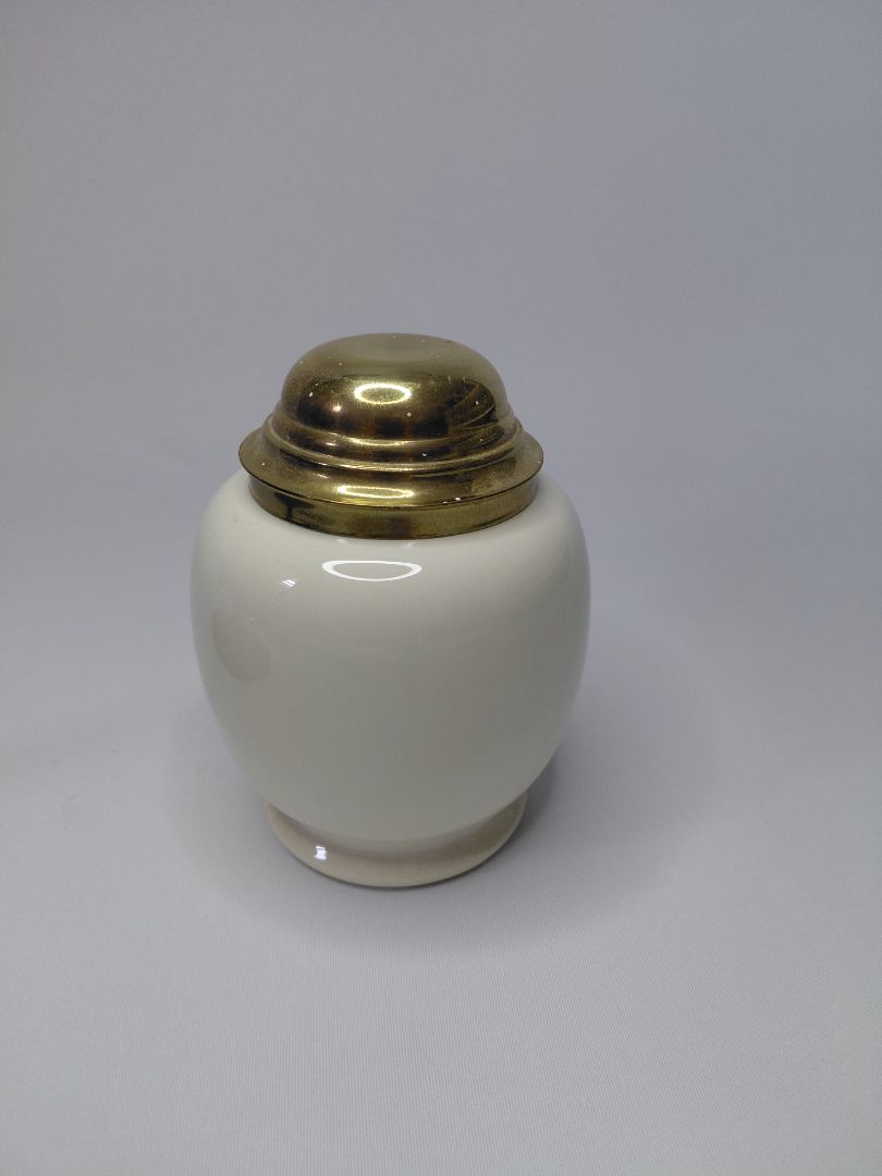 Vintage apóteks postulíns krukka (1960s), Zenith Gouda Ao 1749