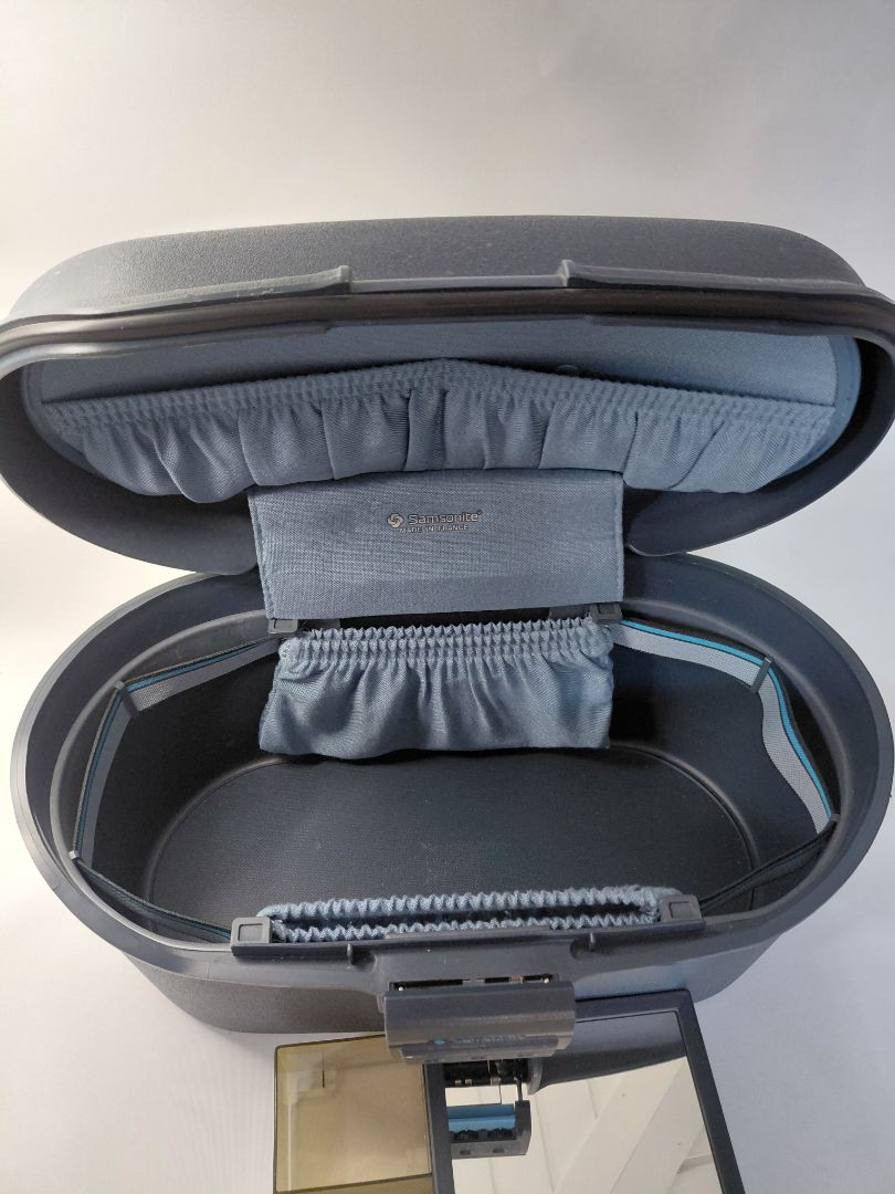 Vintage "Bjútí box" / Snyrtibox með talnalás (1990s), Samsonite