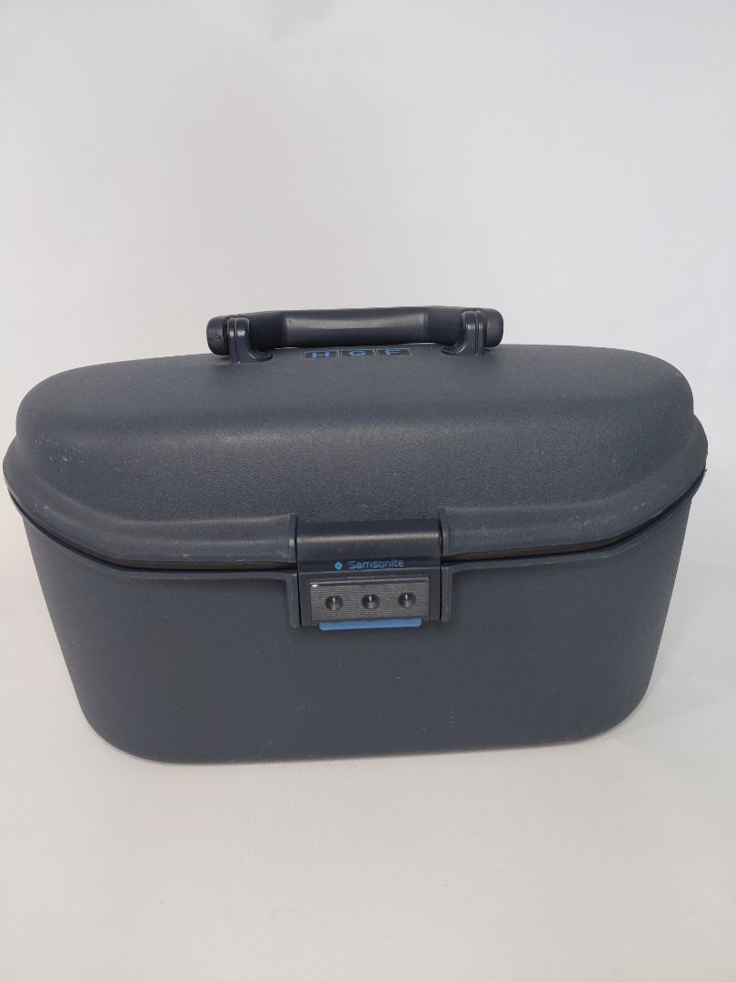 Vintage "Bjútí box" / Snyrtibox með talnalás (1990s), Samsonite