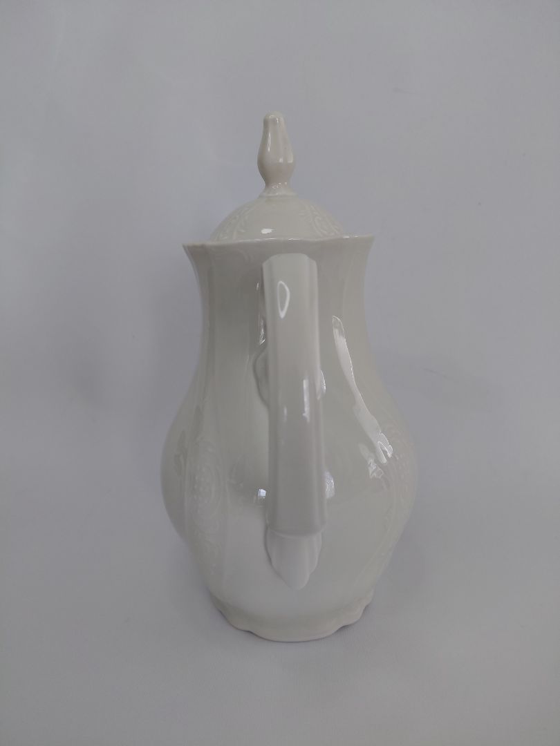 Postulíns kaffikanna 1L, Bernadotte porcelaine fine de boheme