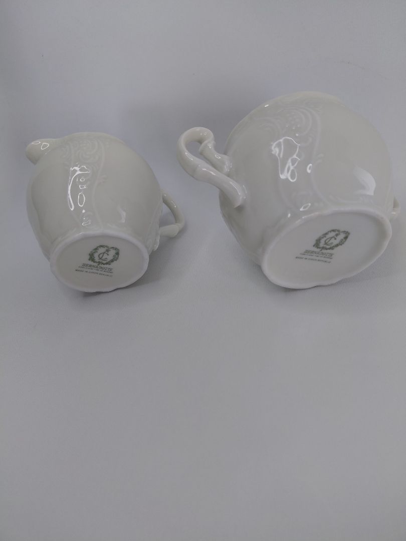 Mjólkur- og sykurkar, Bernadotte porcelaine fine de boheme