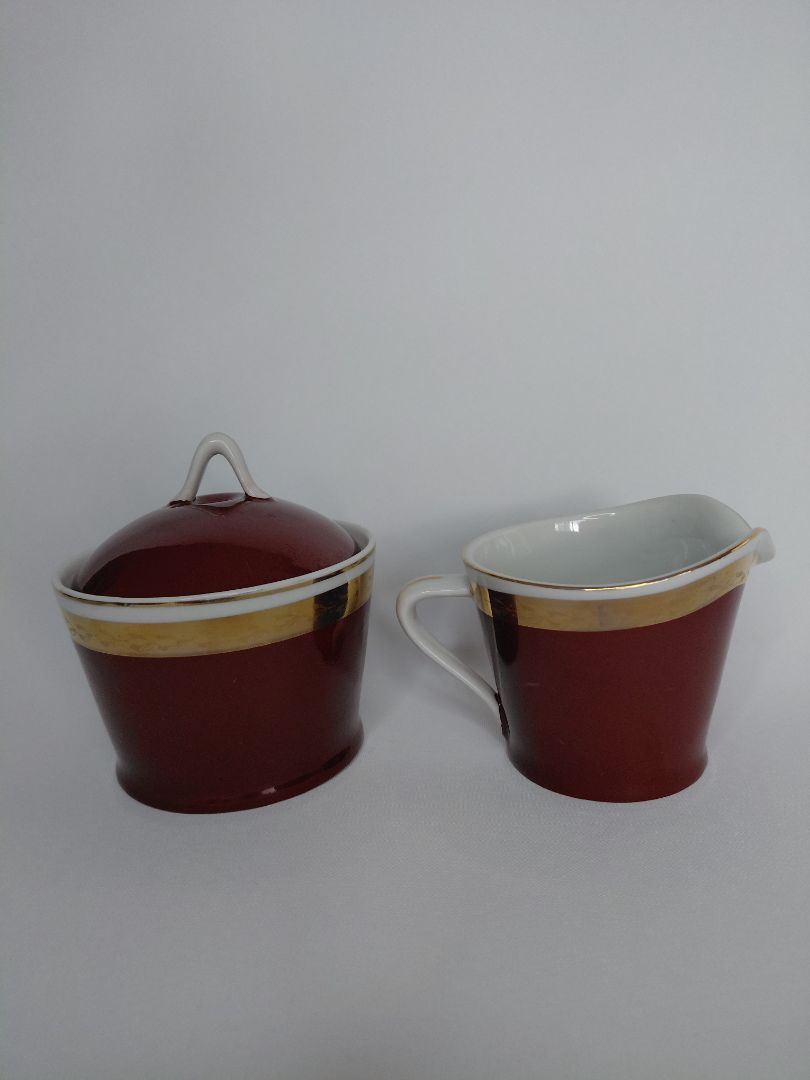 Vintage mjólkur- og sykurkar (1960-1970), Hollohaza