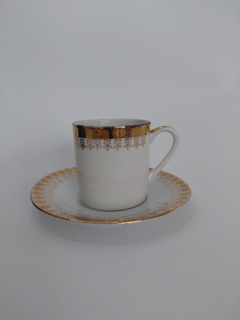 Espresso bolli með undirskál