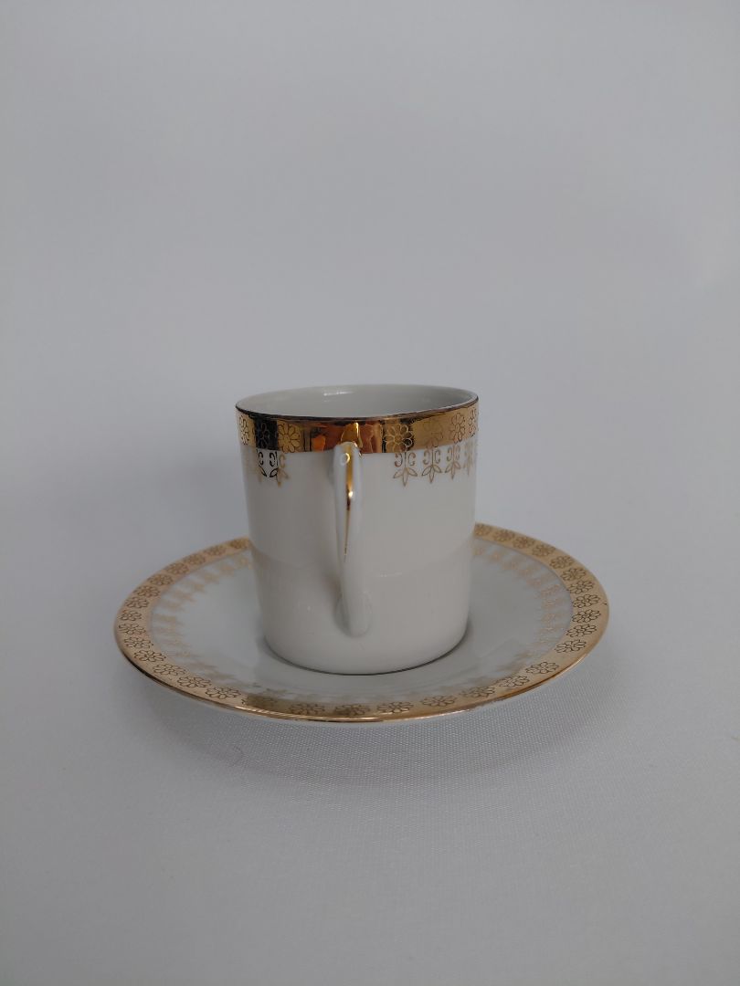 Espresso bolli með undirskál