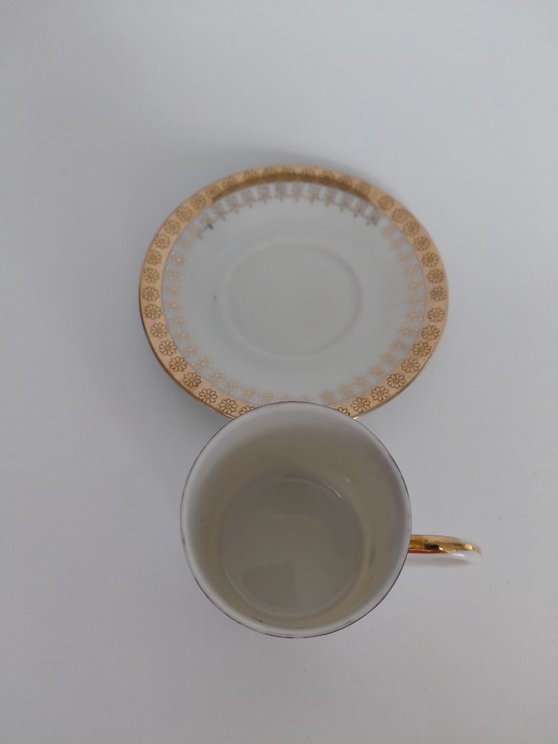 Espresso bolli með undirskál