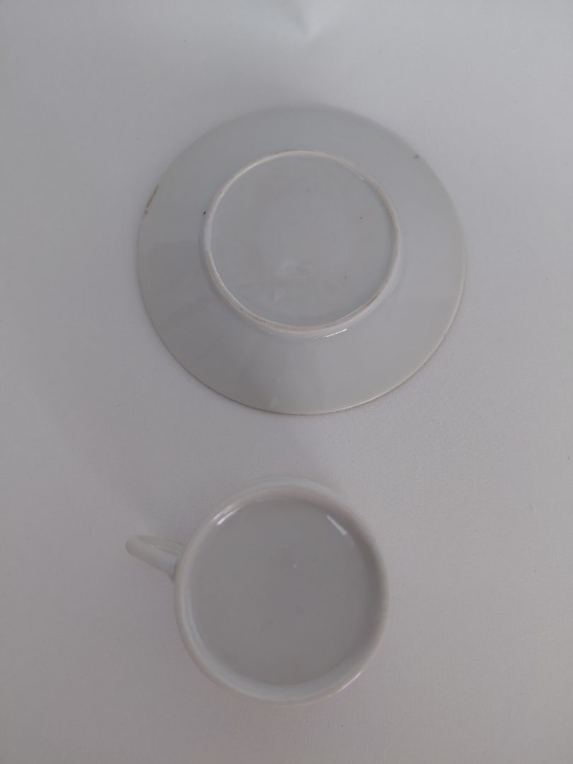 Espresso bolli með undirskál