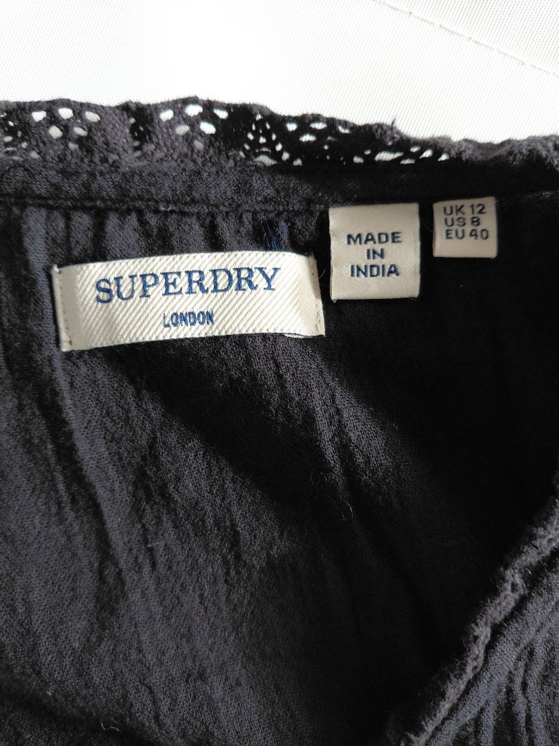 Bómullar skyrta, EUR 40, Superdry
