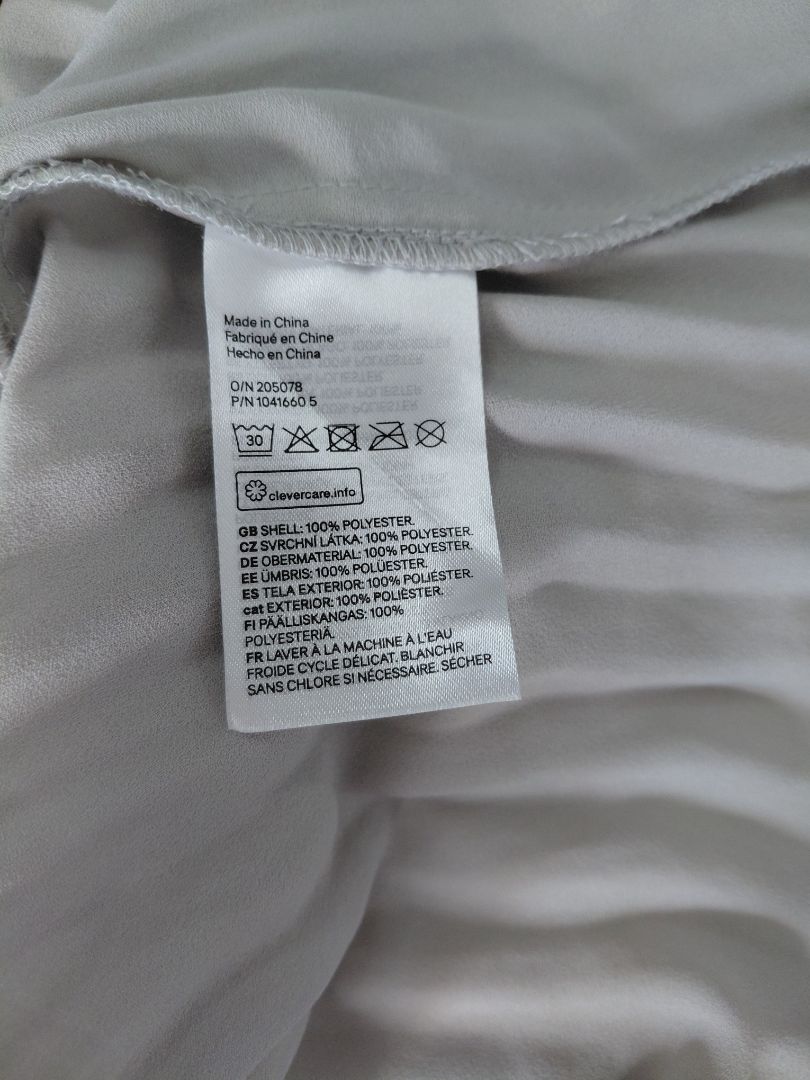 Síðerma skyrta (Oversize), EUR S, H&M