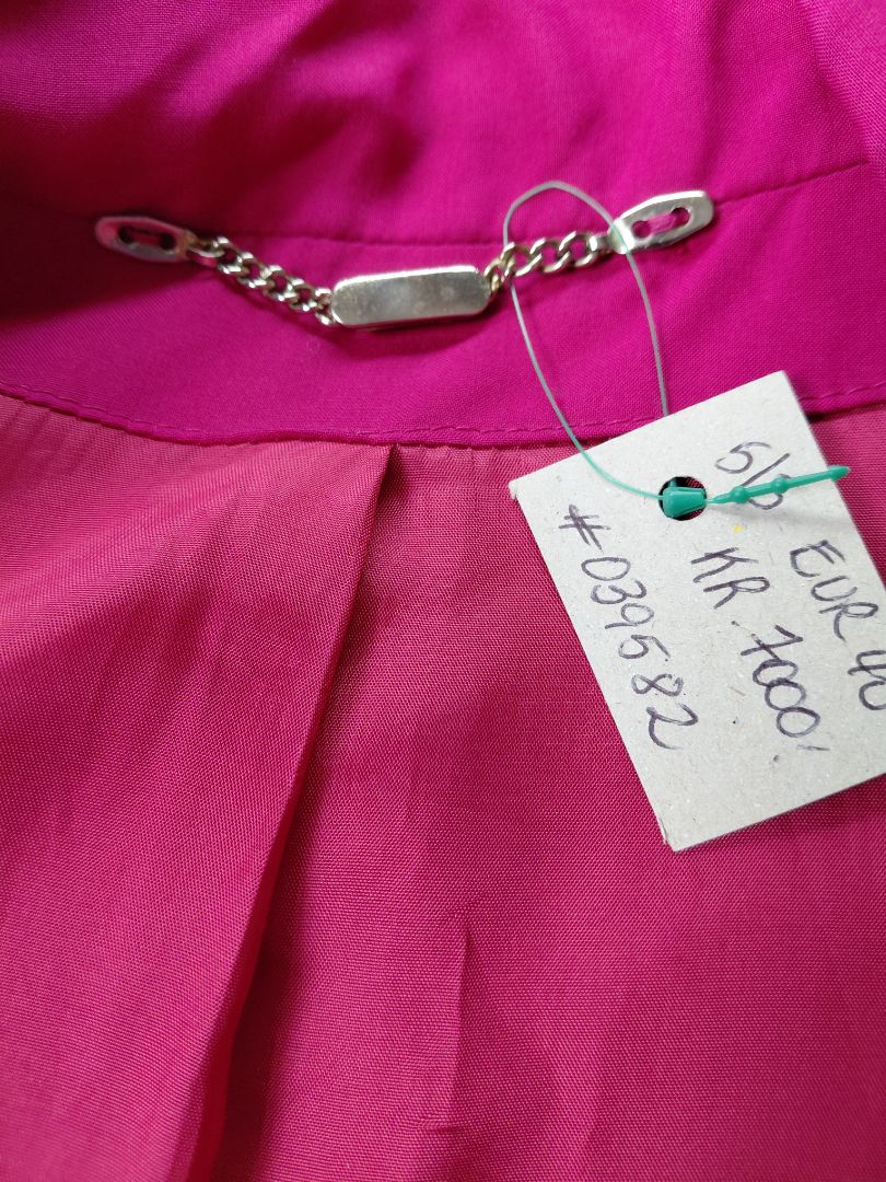 Rykfrakki 100% silki (vintage 1990´s), EUR 40, Goldix