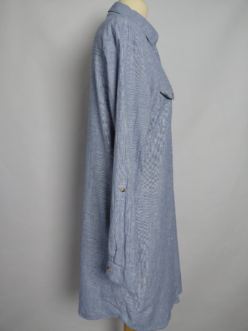 Long shirt (cotton & linen blend), EUR 42, Dorothy Perkins