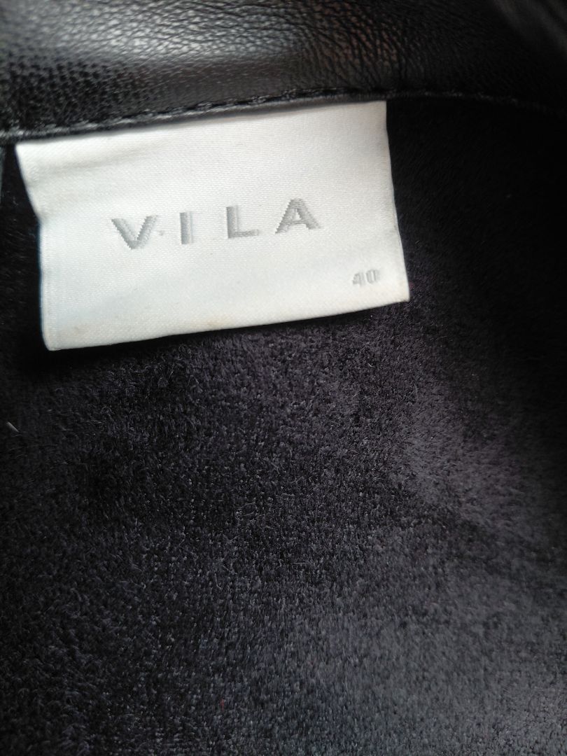 Pleather oversized shirt, EUR 40, Vila