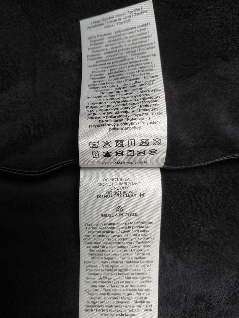 Pleather oversized shirt, EUR 40, Vila