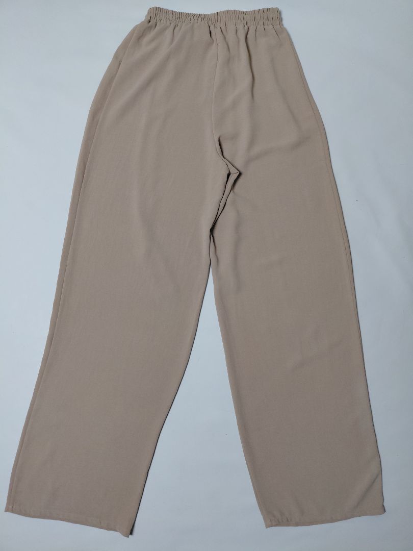Wide straight-leg trousers, M, Zara