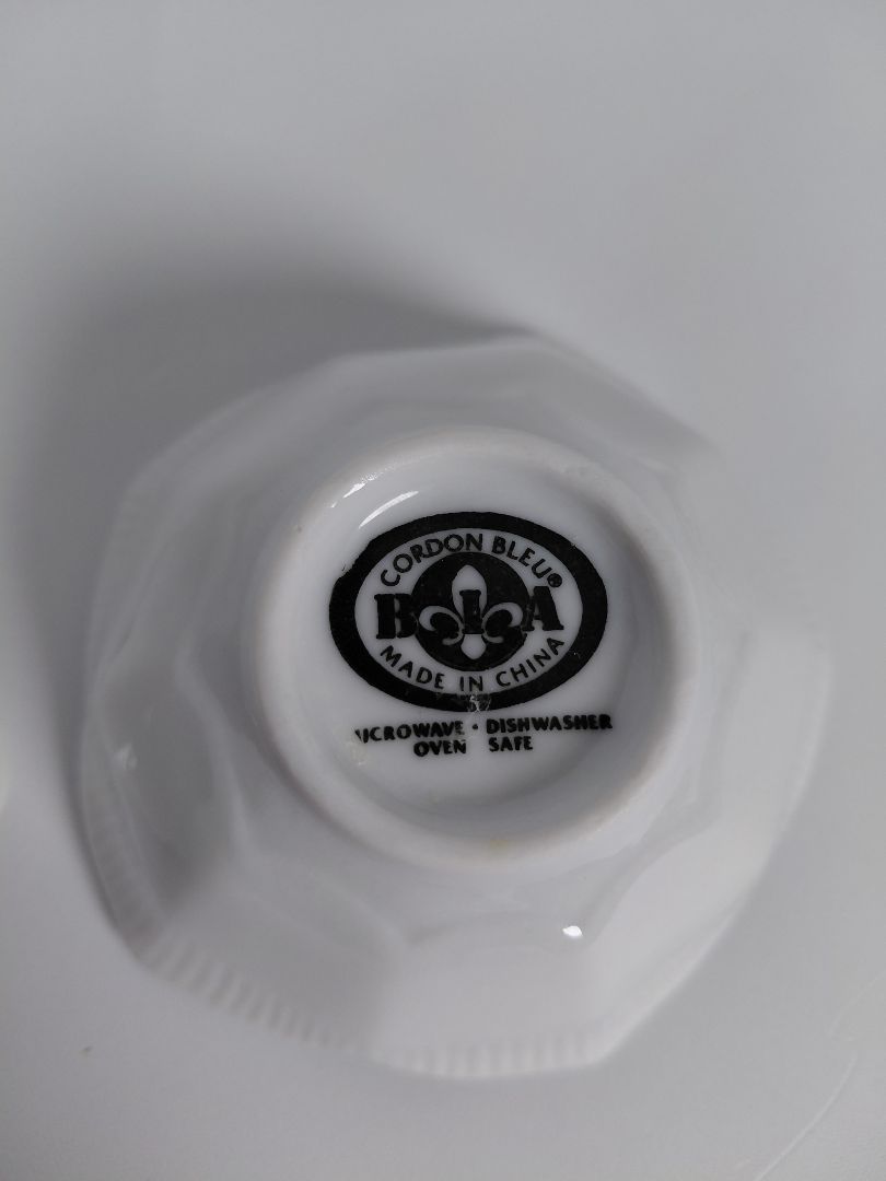 Small bowls, Cordon Bleu