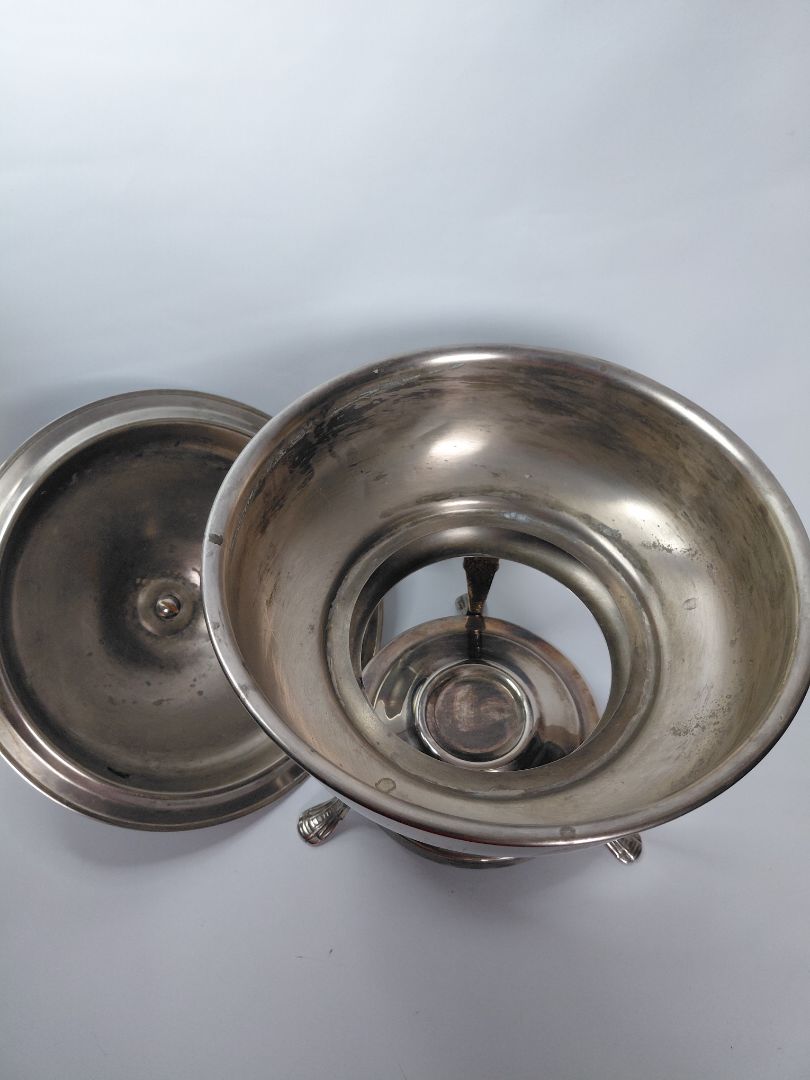 Silfur hitaskál / "Chafing" skál