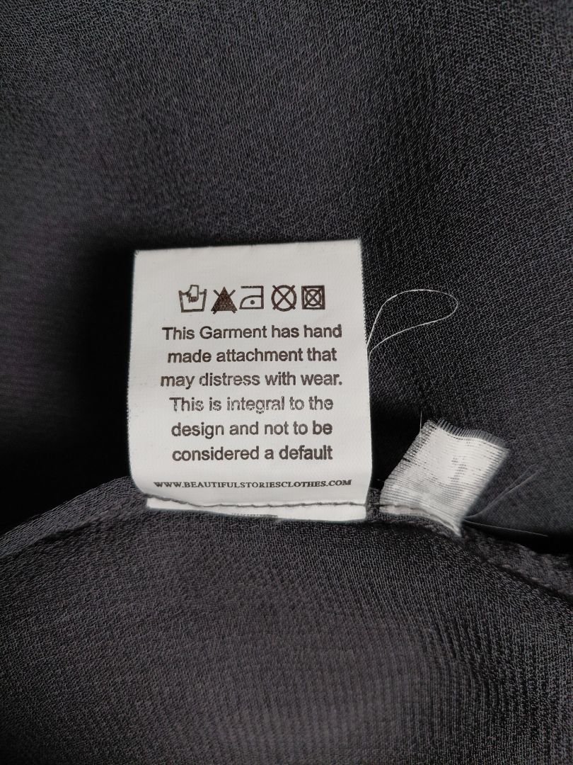 Gegnsær kjóll, XL, Beautiful Stories