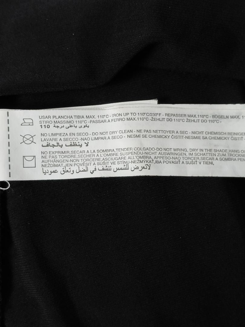 Hné síður kjóll með sylgju, XL, Punt.Roma