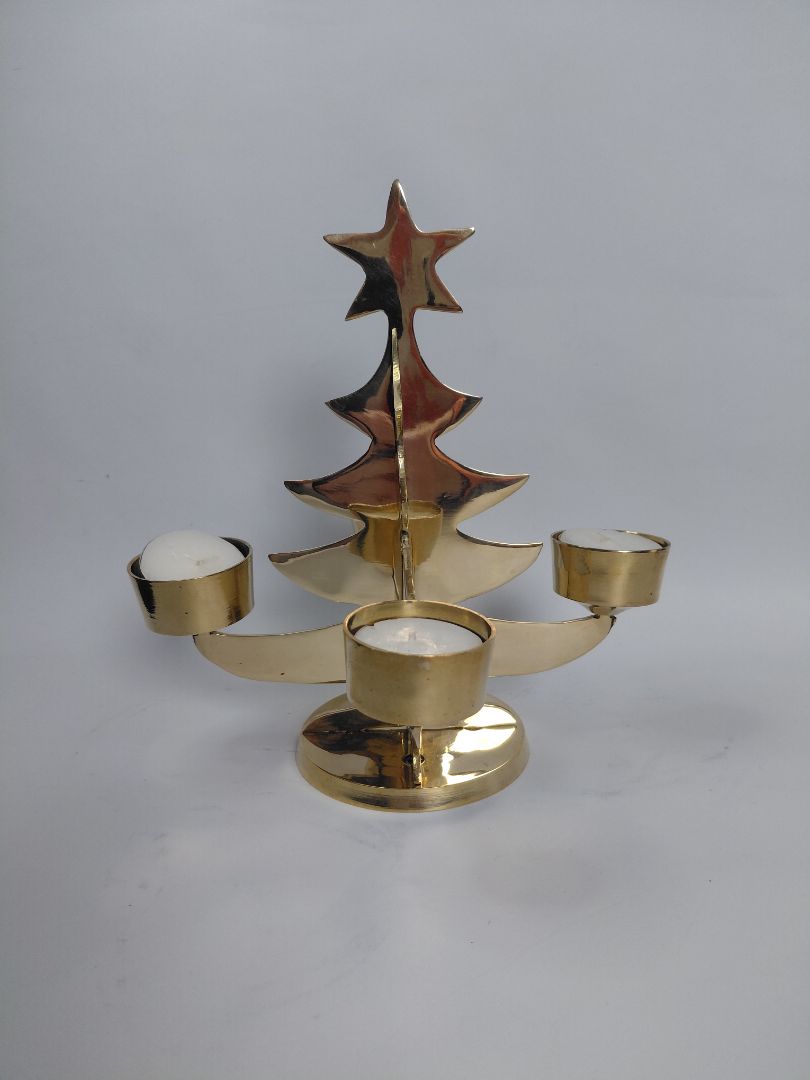 Vintage aðventu kertastjaki (1970s)