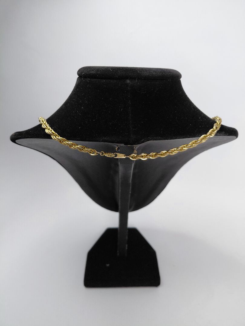 Vintage hálskeðja, snúningslaga