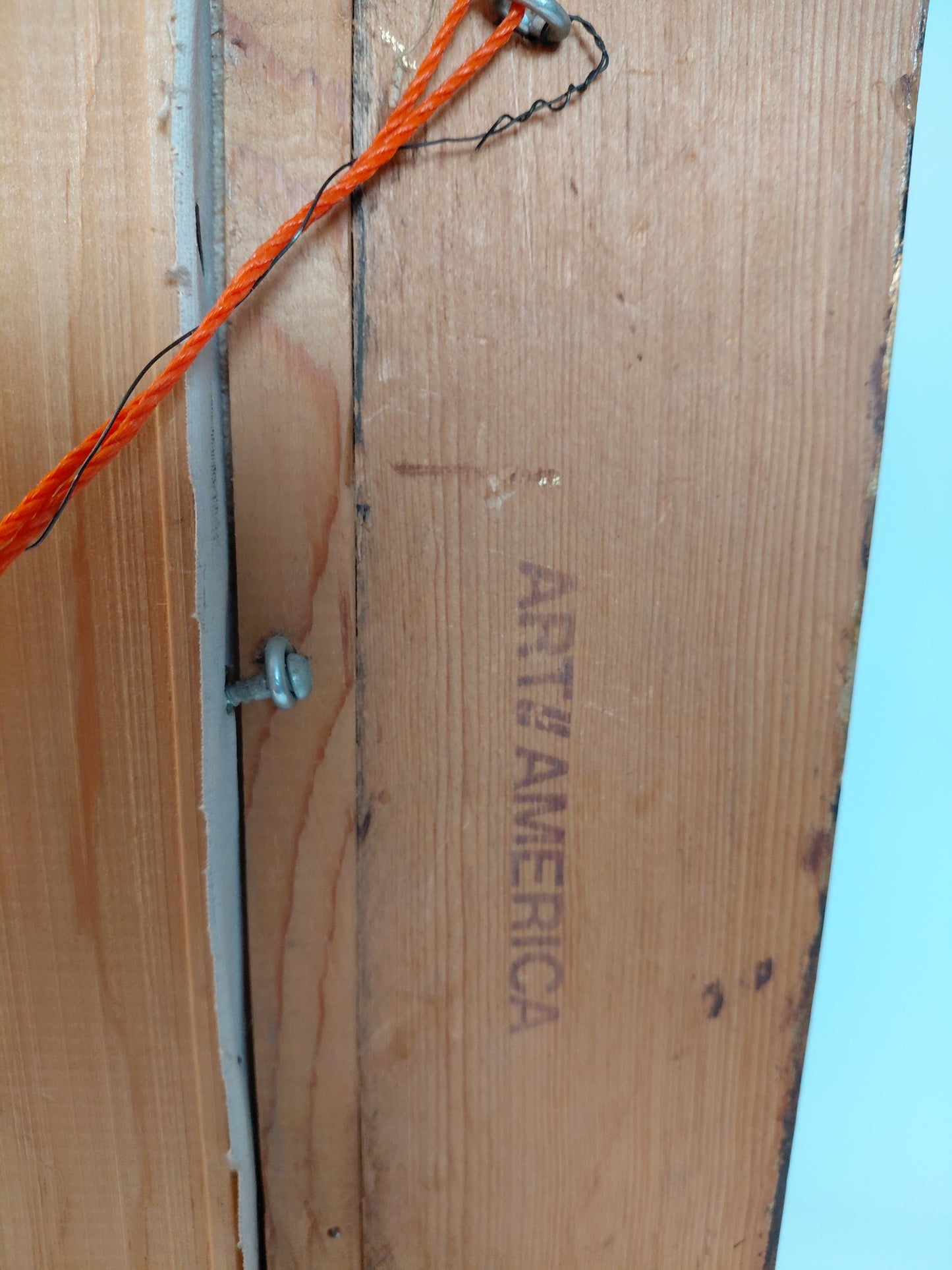 Vintage olíumálverk gul blómi í blómavasa (1960-1980), Marillo