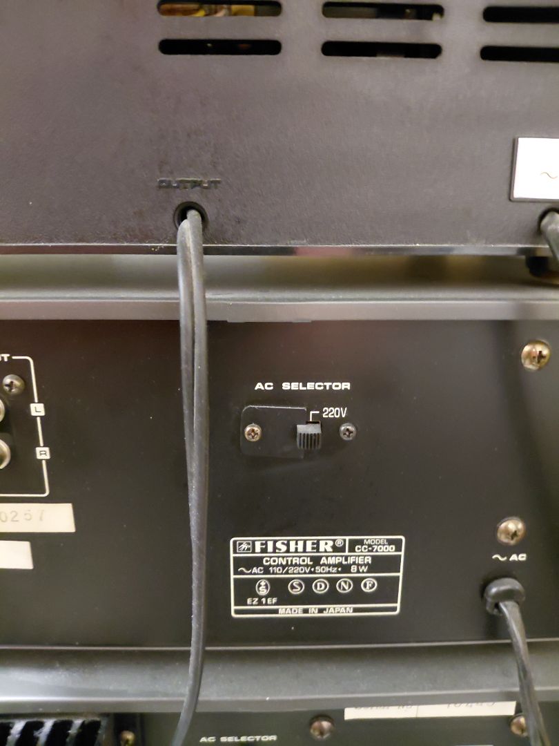 Hljómflutningskerfi Fisher Studio-Standard “Hi-Fi System 7000”, Fisher