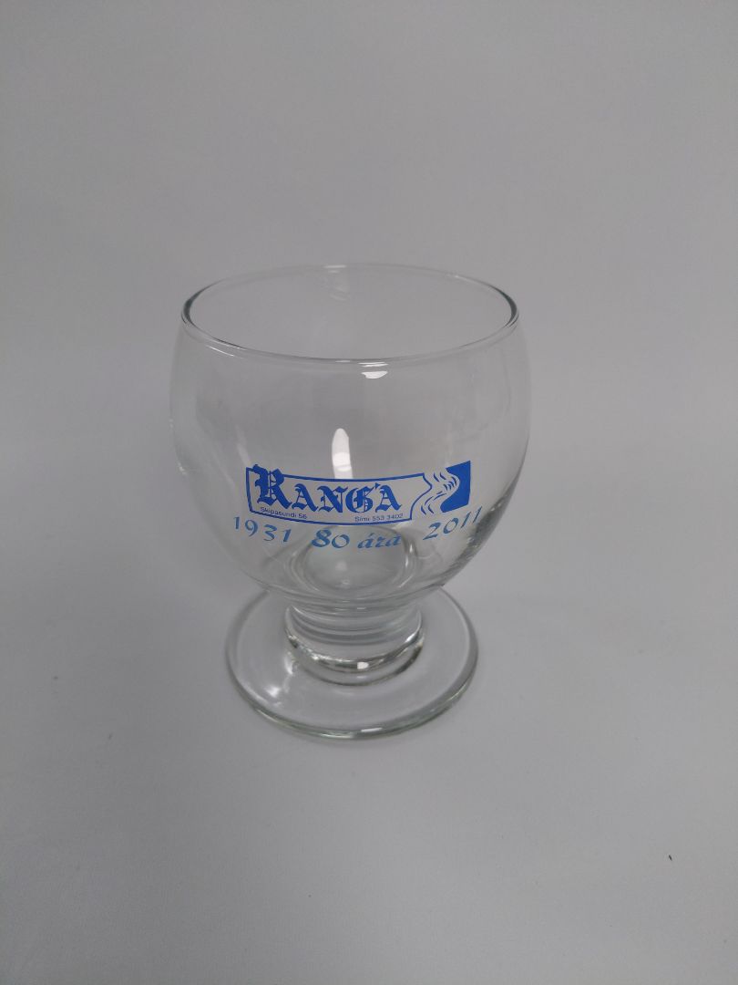 Vintage vínglas Matvörubúðin Rangá, Matvörubúðin Rangá Skipholti