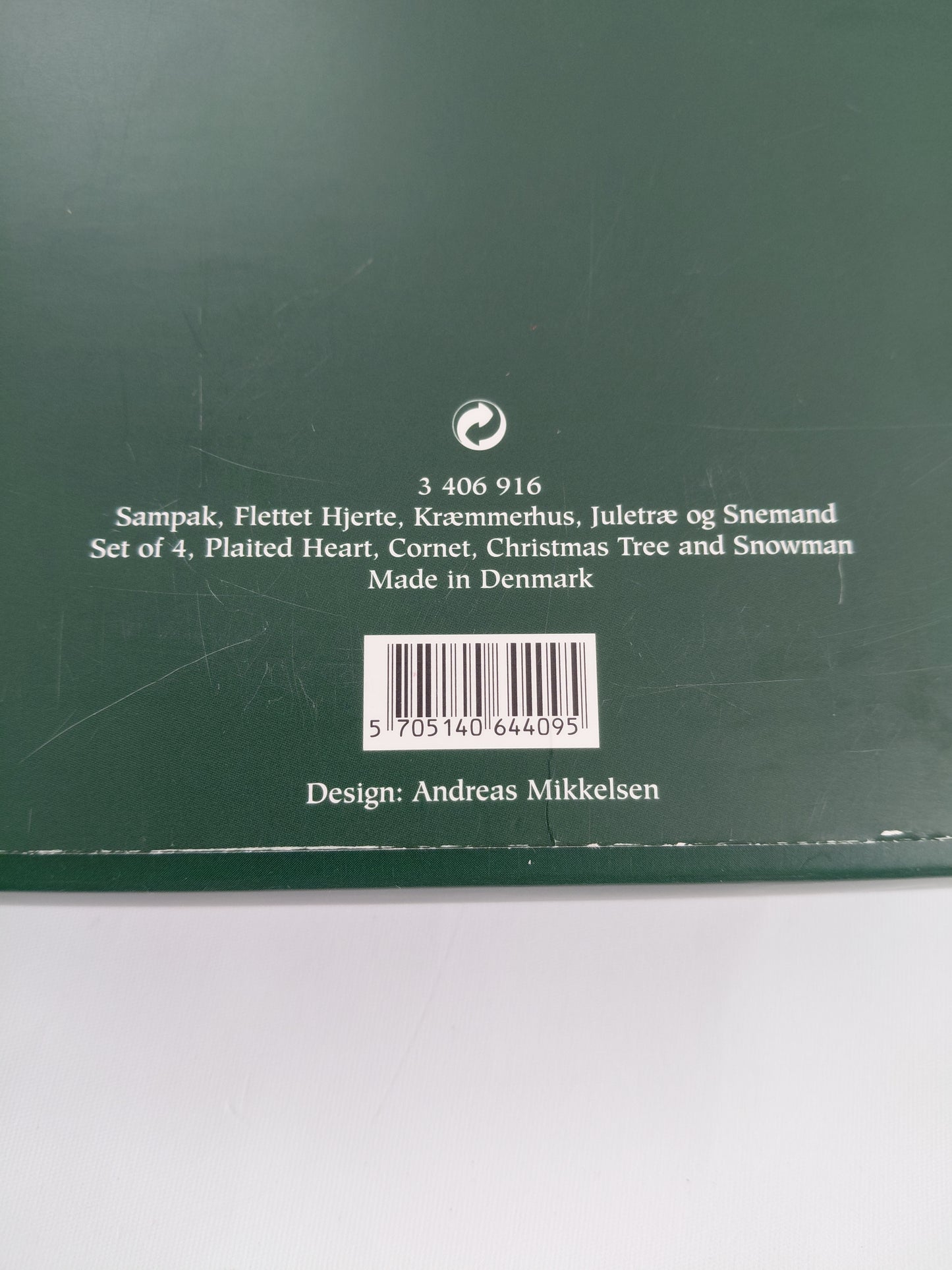 Hangandi aðventukrans (18K gull) by Andreas Mikkelsen, Georg Jensen