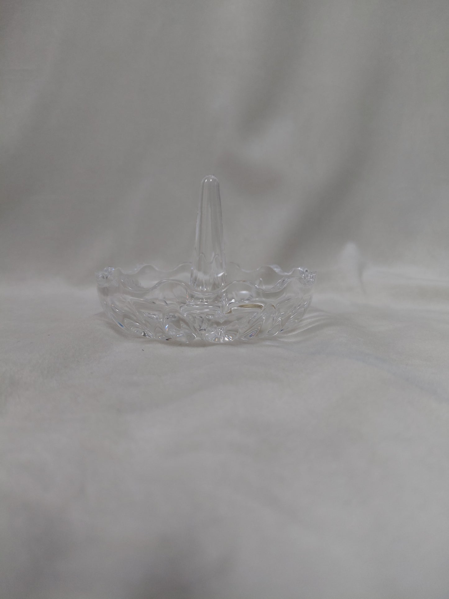 Kristal skartgripaskál með hringastandi, RCR Royal Crystal Rock Italy