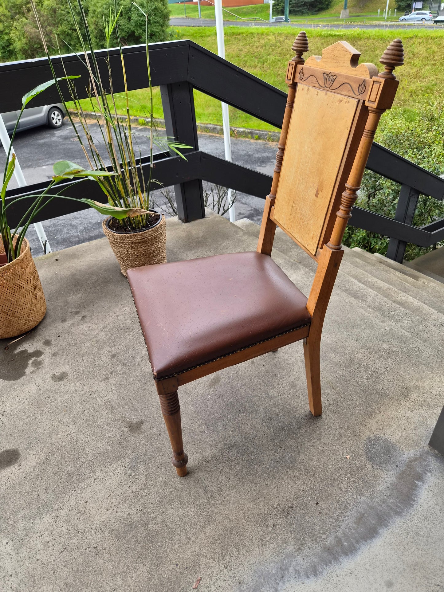 Handsmíðaður stóll, Vintage