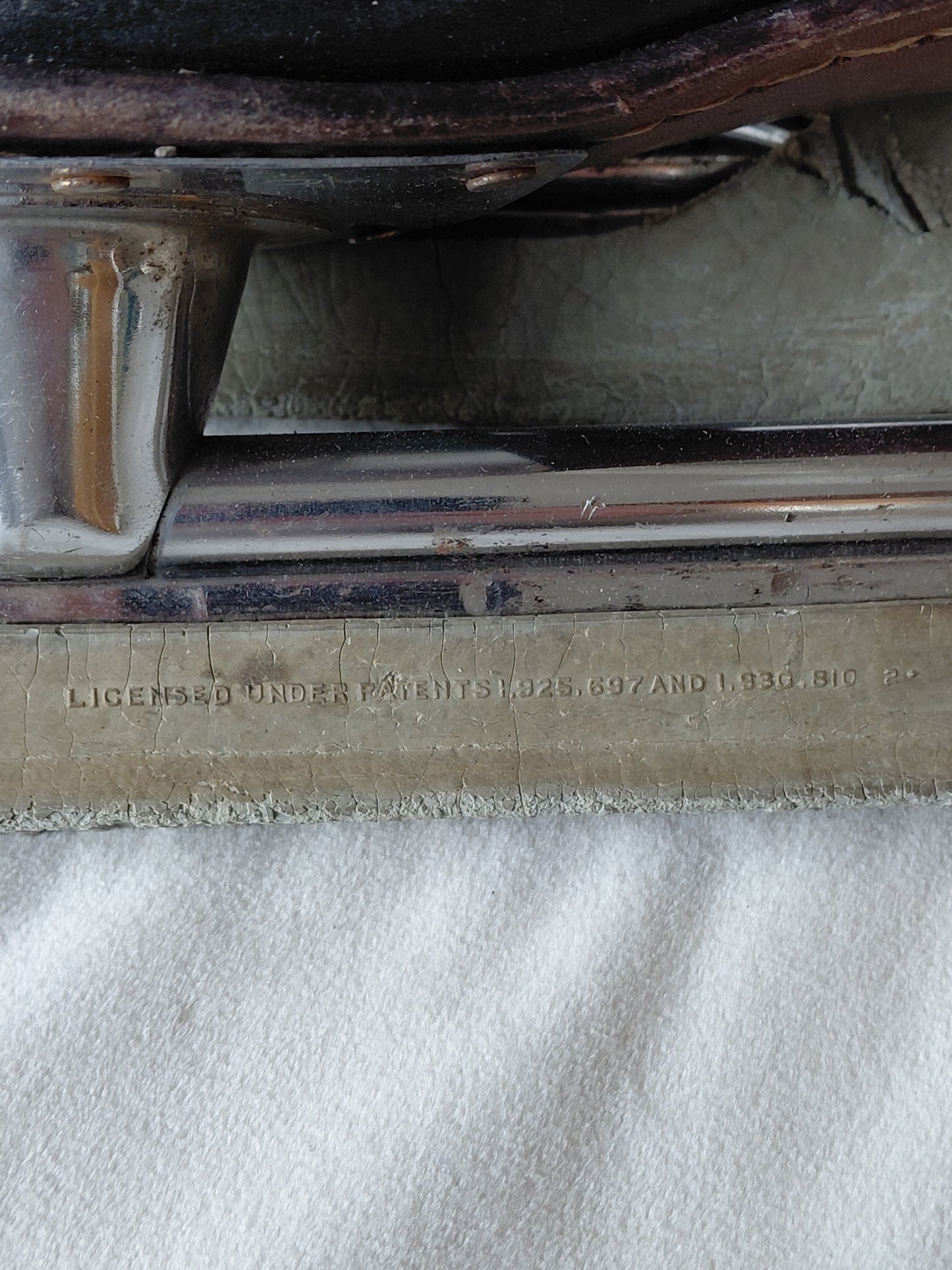 Antík Skautar hi-speed í tösku (1940-1950), US 10, Nestor Johnson