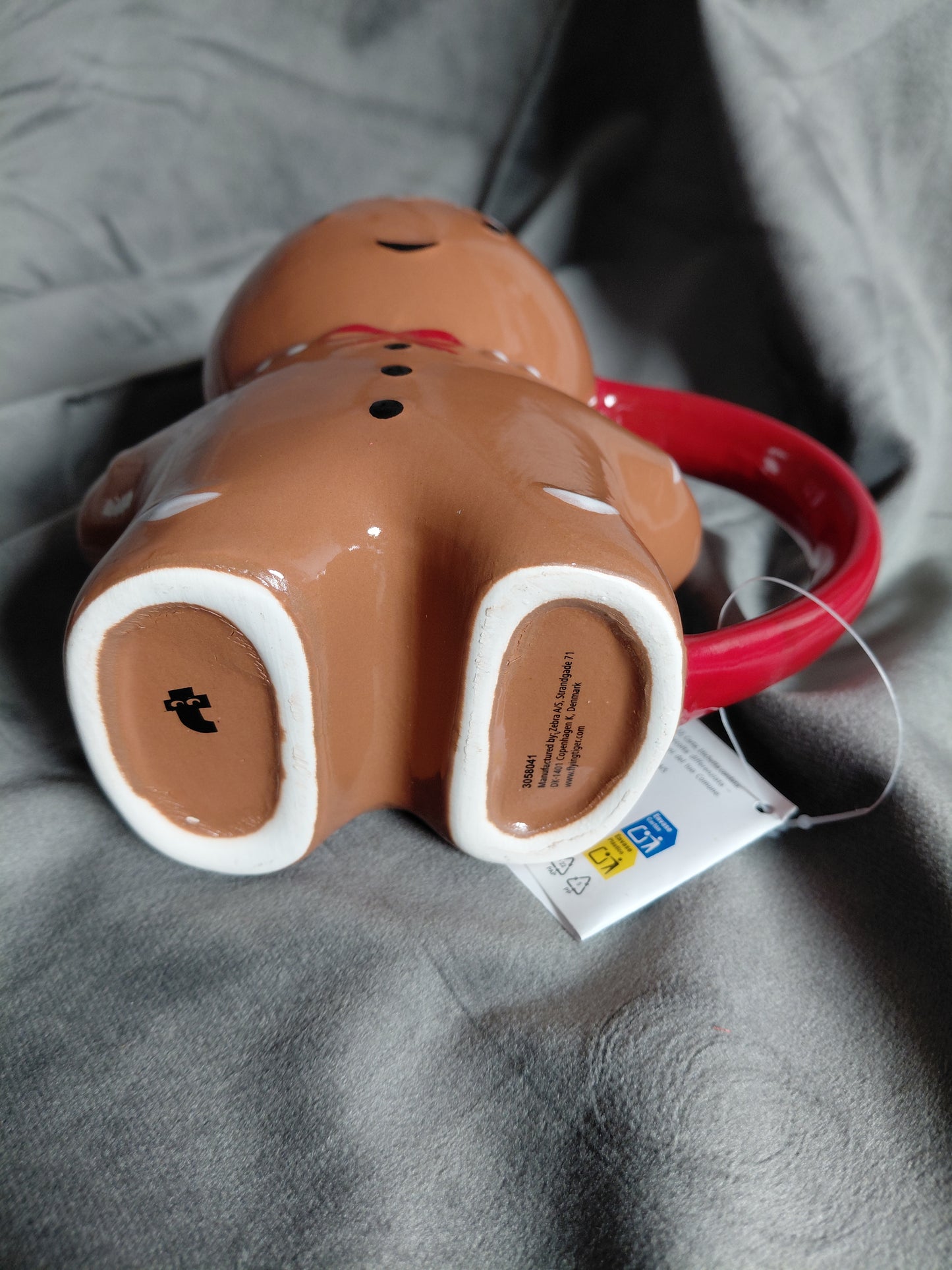 Piparkökustrákurinn bolli (Gingerbread man mug) ónotaður, Tiger