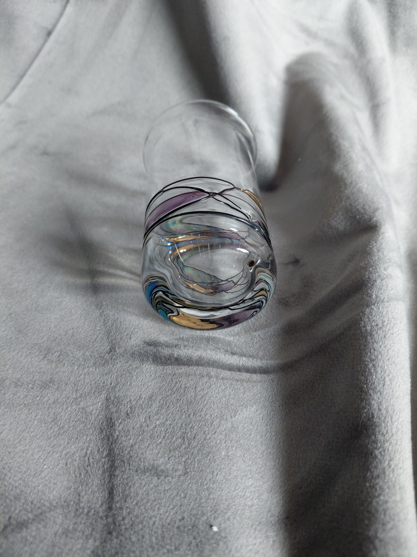 Líkjörs / Skotglas í Tiffany´s stíl (1980s)