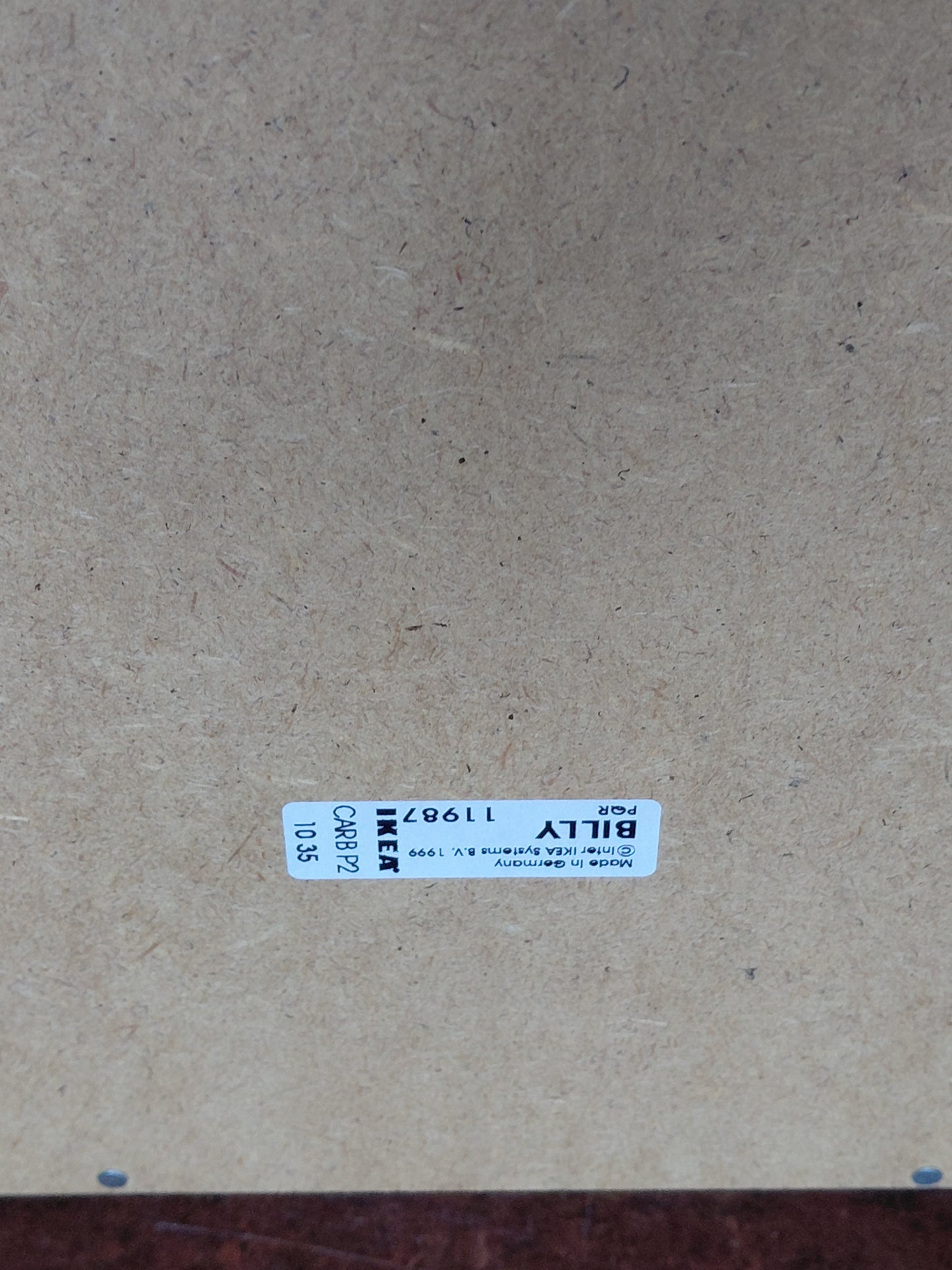 Vintage bókaskápur með glerhurðum "Billy / Oxberg"", Ikea