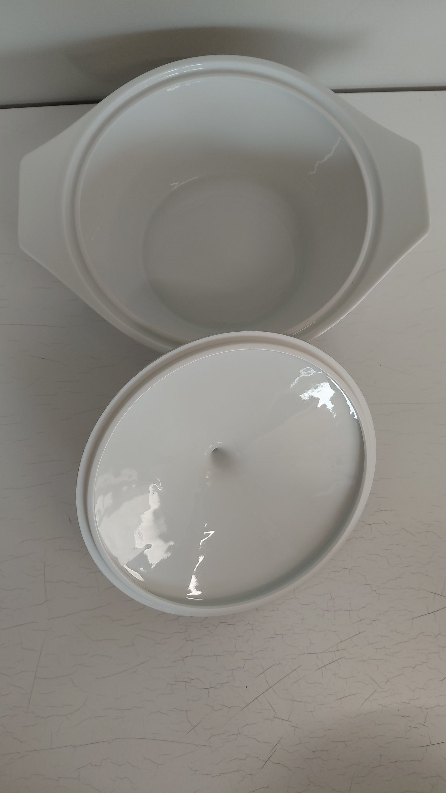Stór matskál með loki "studio-linie, Bouquet in Grey“ 1960-1970, Rosenthal