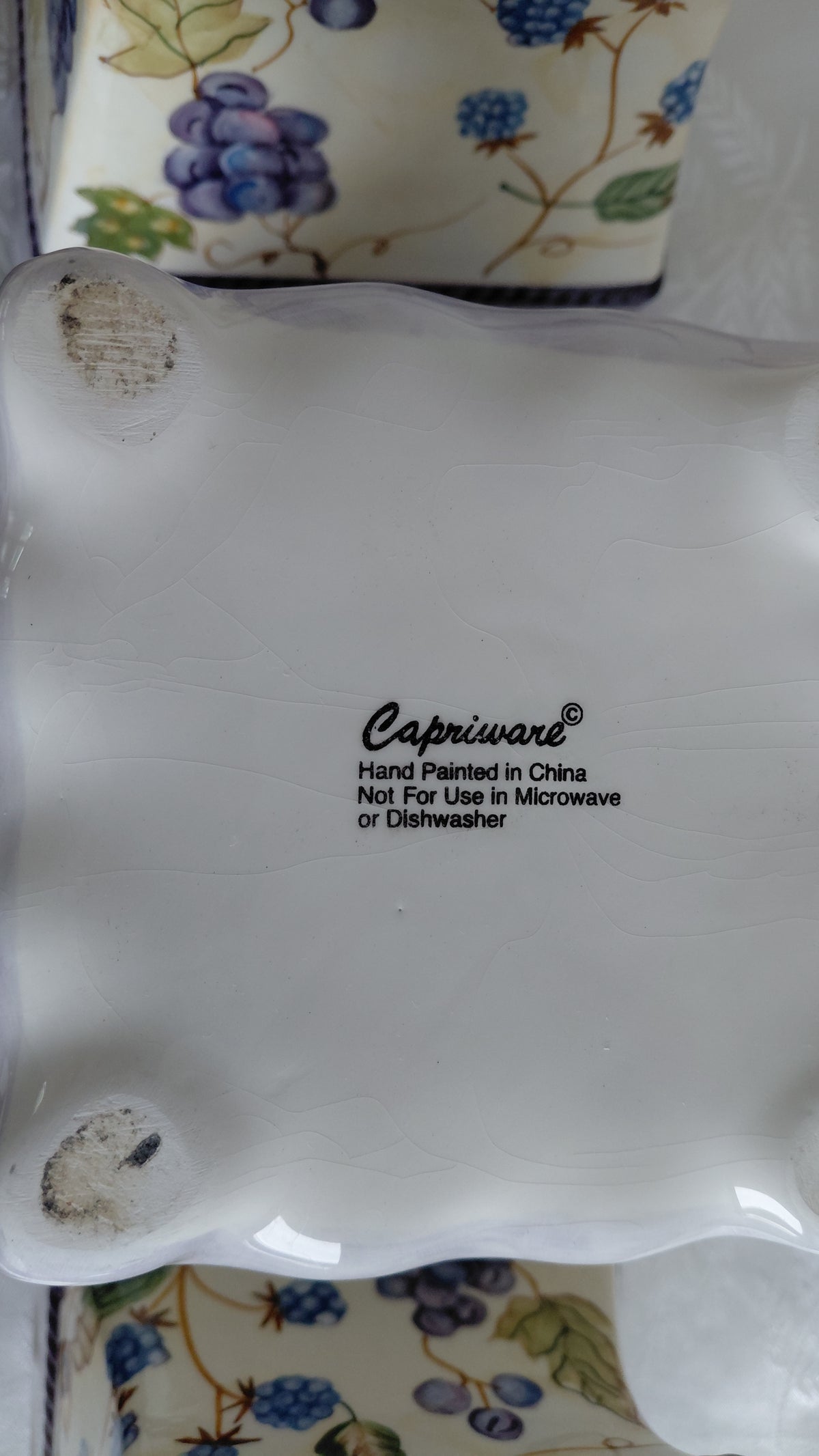 Keramik geymslukrukkur í sveitastíl 3 stk seljast saman, Capriware