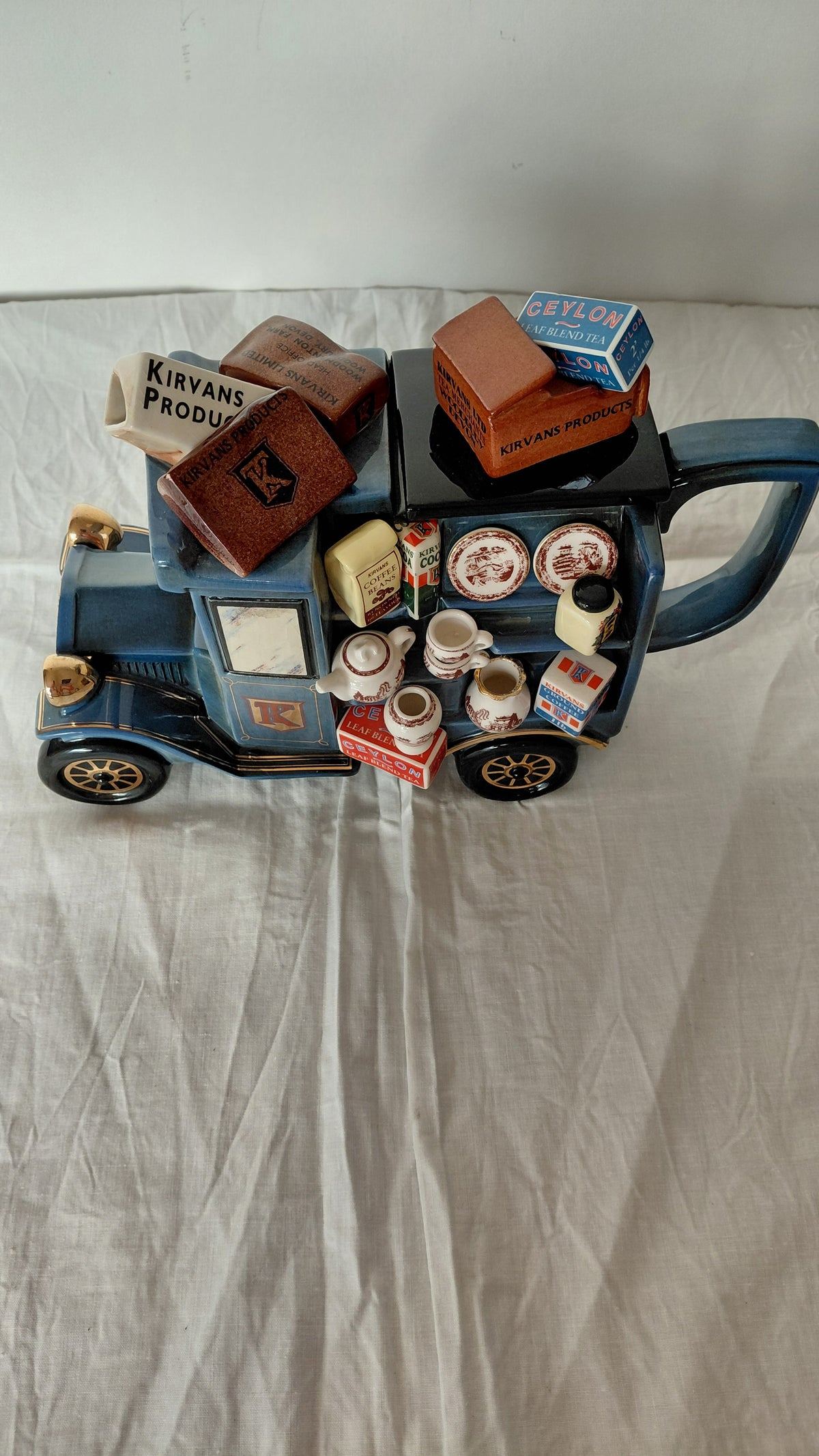 Handgerður tepottur „Kirvan's Van“ (1995-1999) - 135/5000 Limited Edition, Paul Cardew