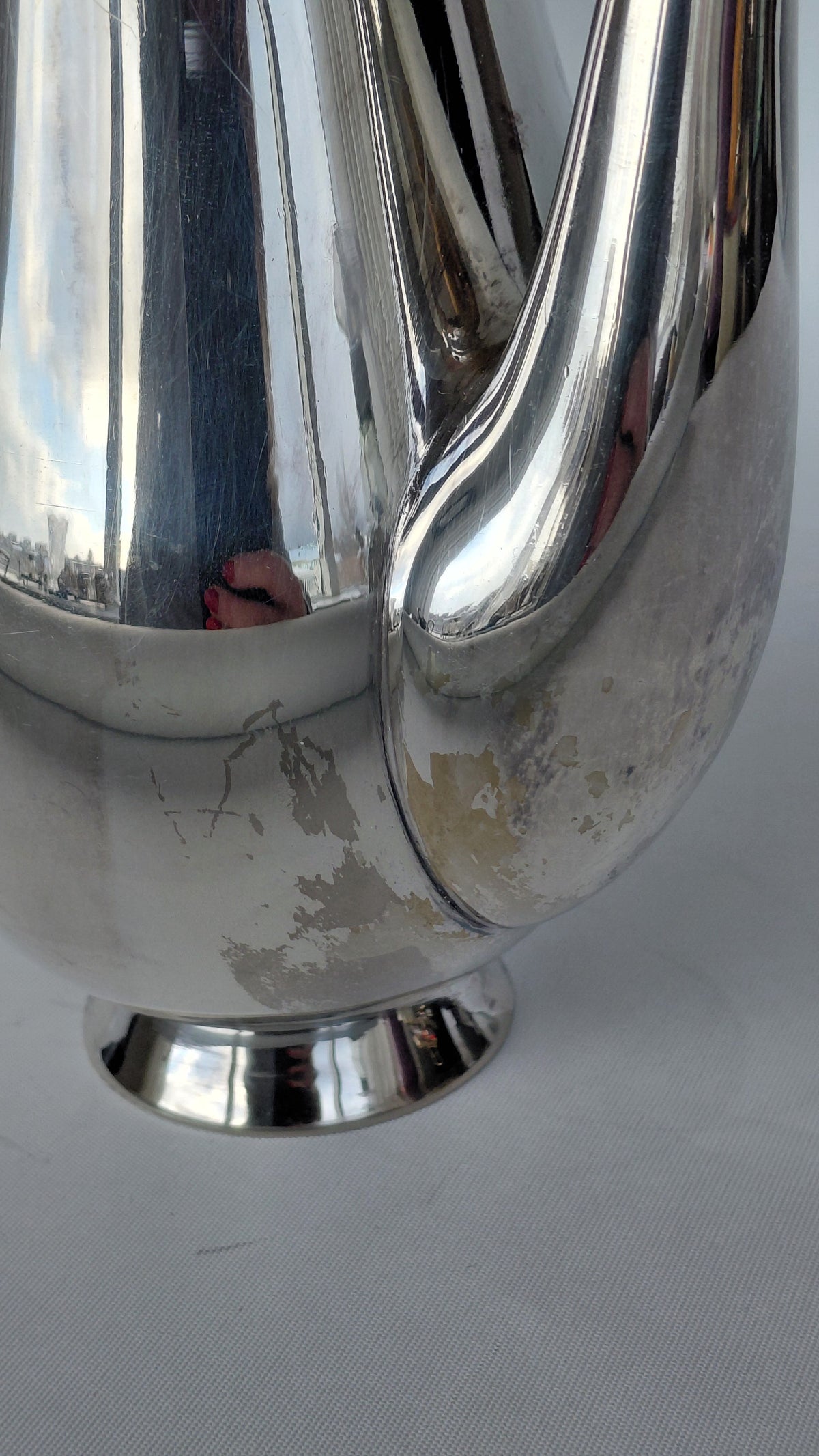 Silfurhúðuð Tekanna í Art Deco stíl (1950s), Cortasa