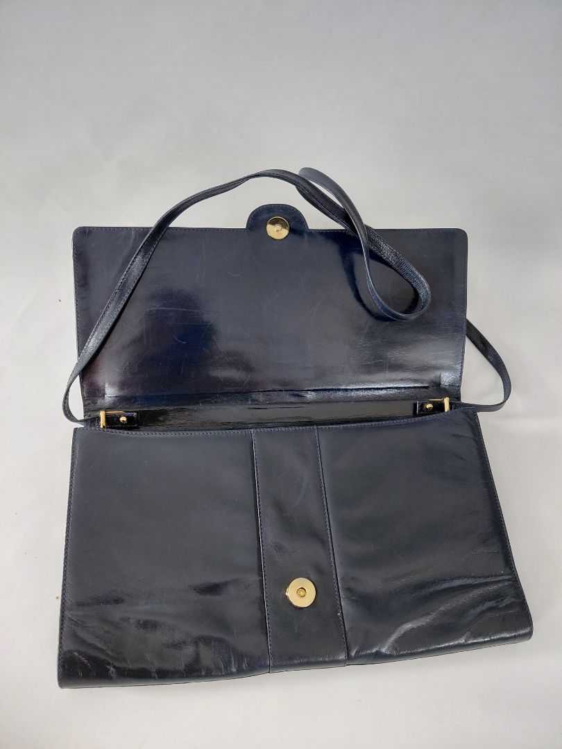 Vintage leður veski (ca. 1995), Bally