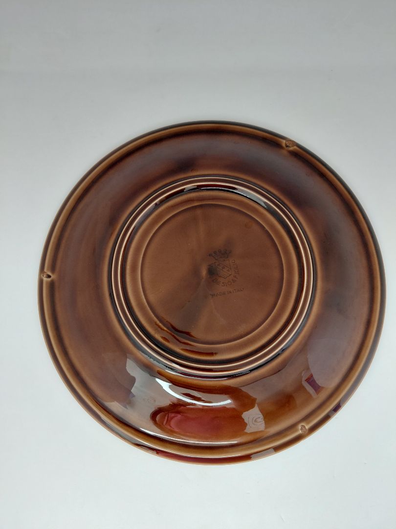 Vintage fondue diskur (1970s), Besio & Piglio Italy