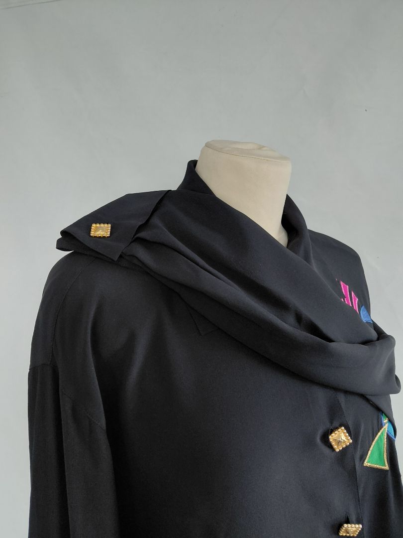 Vintage skyrta 100% silki (1990s), EUR 42, Laurél