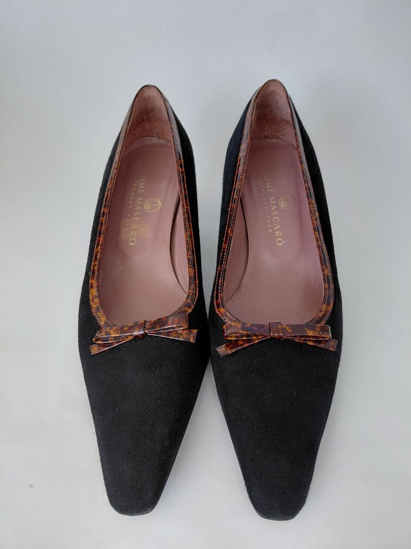 Suede heeled shoes (4.5 cm), EUR 38, Jaime Mascaró