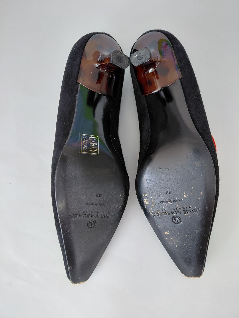 Suede heeled shoes (4.5 cm), EUR 38, Jaime Mascaró