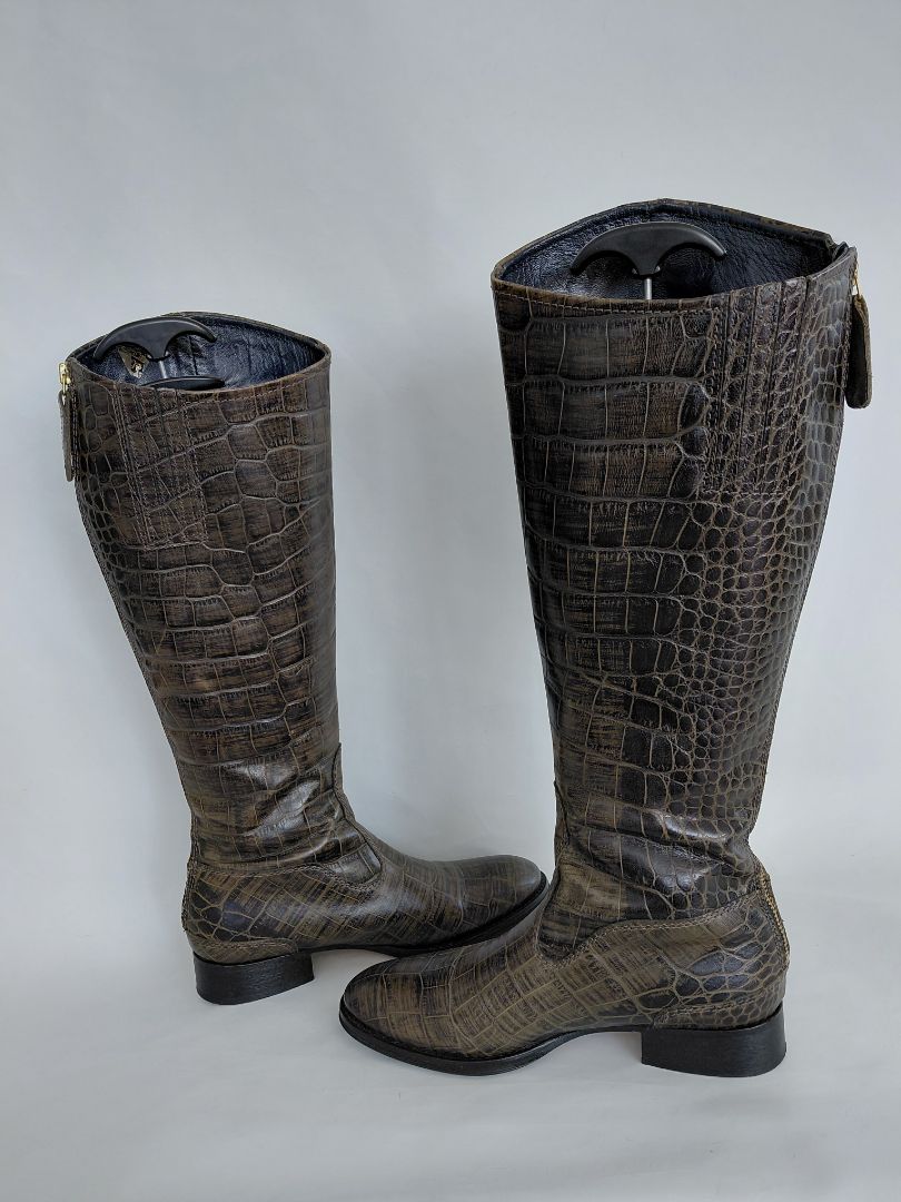 Leather boots, EUR 38, Hilfiger
