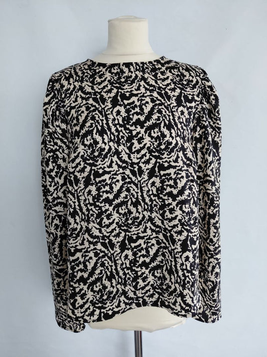 Síðerma blússa, L, H&M