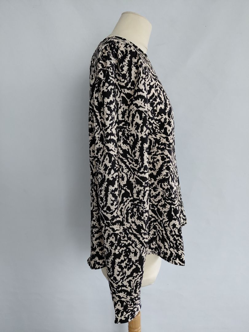 Síðerma blússa, L, H&M