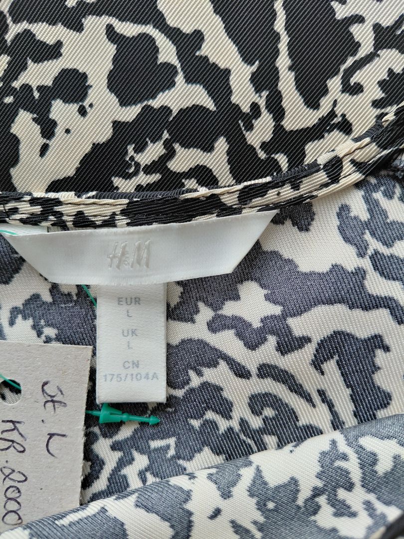 Síðerma blússa, L, H&M