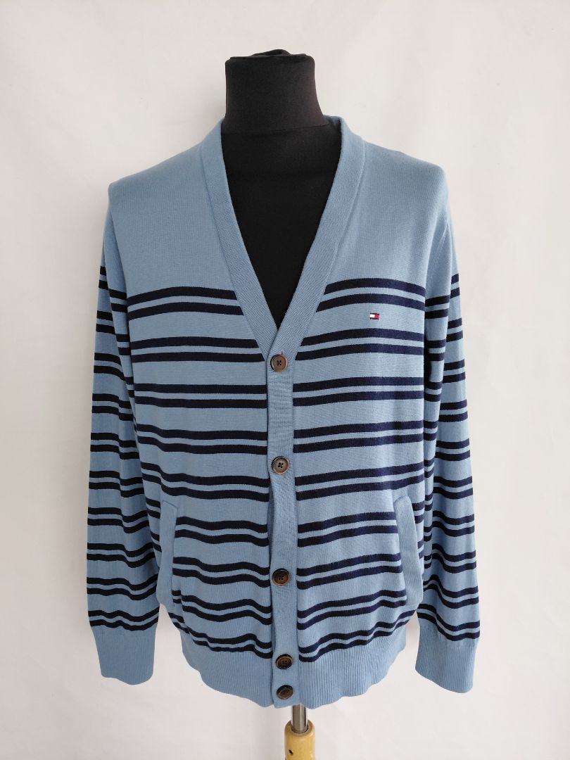 Hneppt peysa, L, Tommy Hilfiger