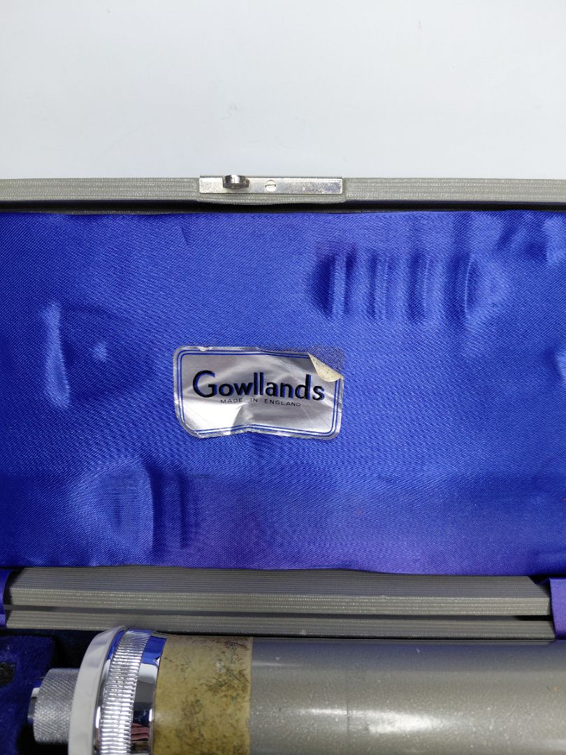 Gamalt skoðunarsett fyrir augu, eyra, nef og háls (50-55 ára), Gowllands made in England