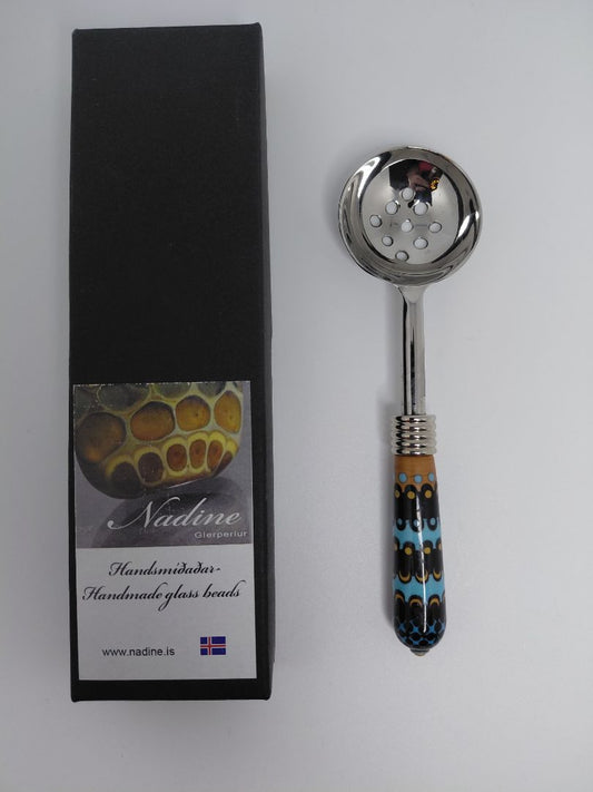 Feta og ólívu skeið Glerperlur, Nadine