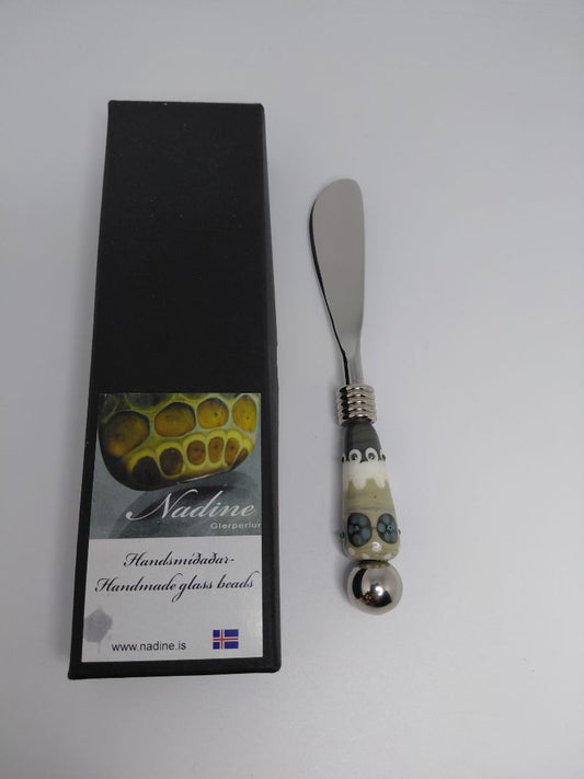 Smjörhnífur Glerperlur, Nadine